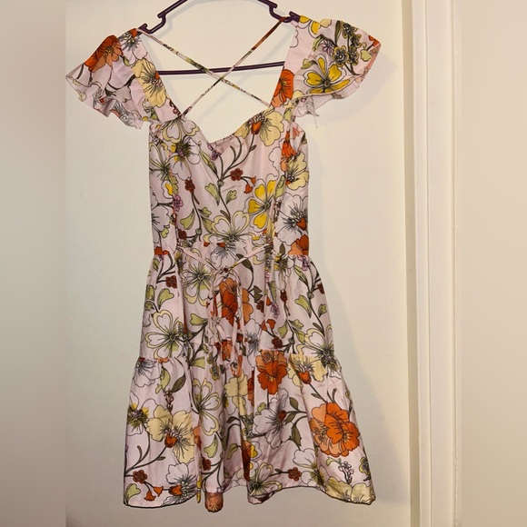 Lottie & Holly B.O.G Collective Floral Summer Mini Dress - Picture 2 of 3